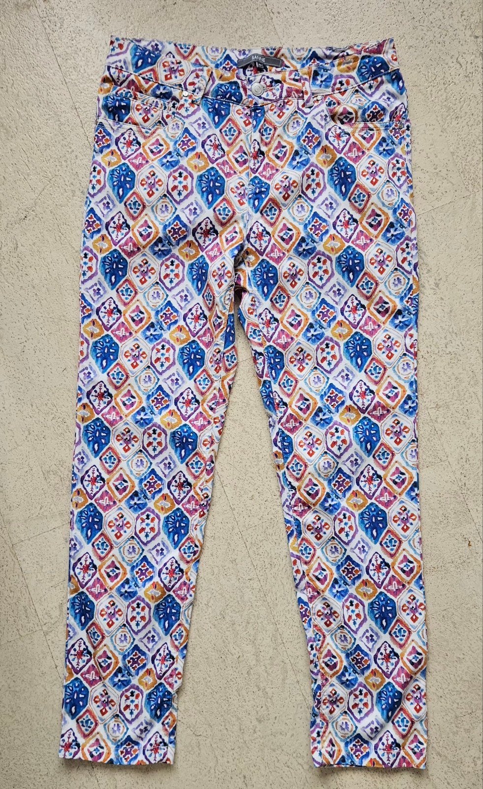 Sanne damesbroek, mt 40, Kleding | Dames, Maat 38/40 (M), Meerkleurig, Ophalen of Verzenden, Zo goed als nieuw