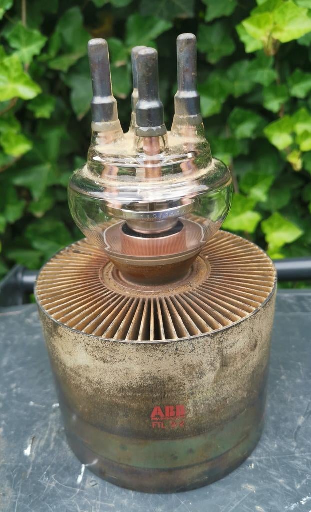 ABB FTL 3 2 zendbuis voor radio amateur Triode Tube, Ophalen of Verzenden, Gebruikt
