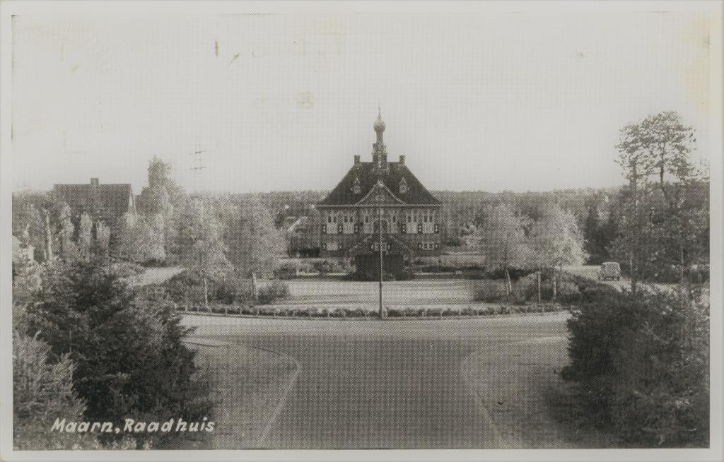 Maarn Raadhuis 1963, Verzenden, 1960 tot 1980, Gelopen, Utrecht