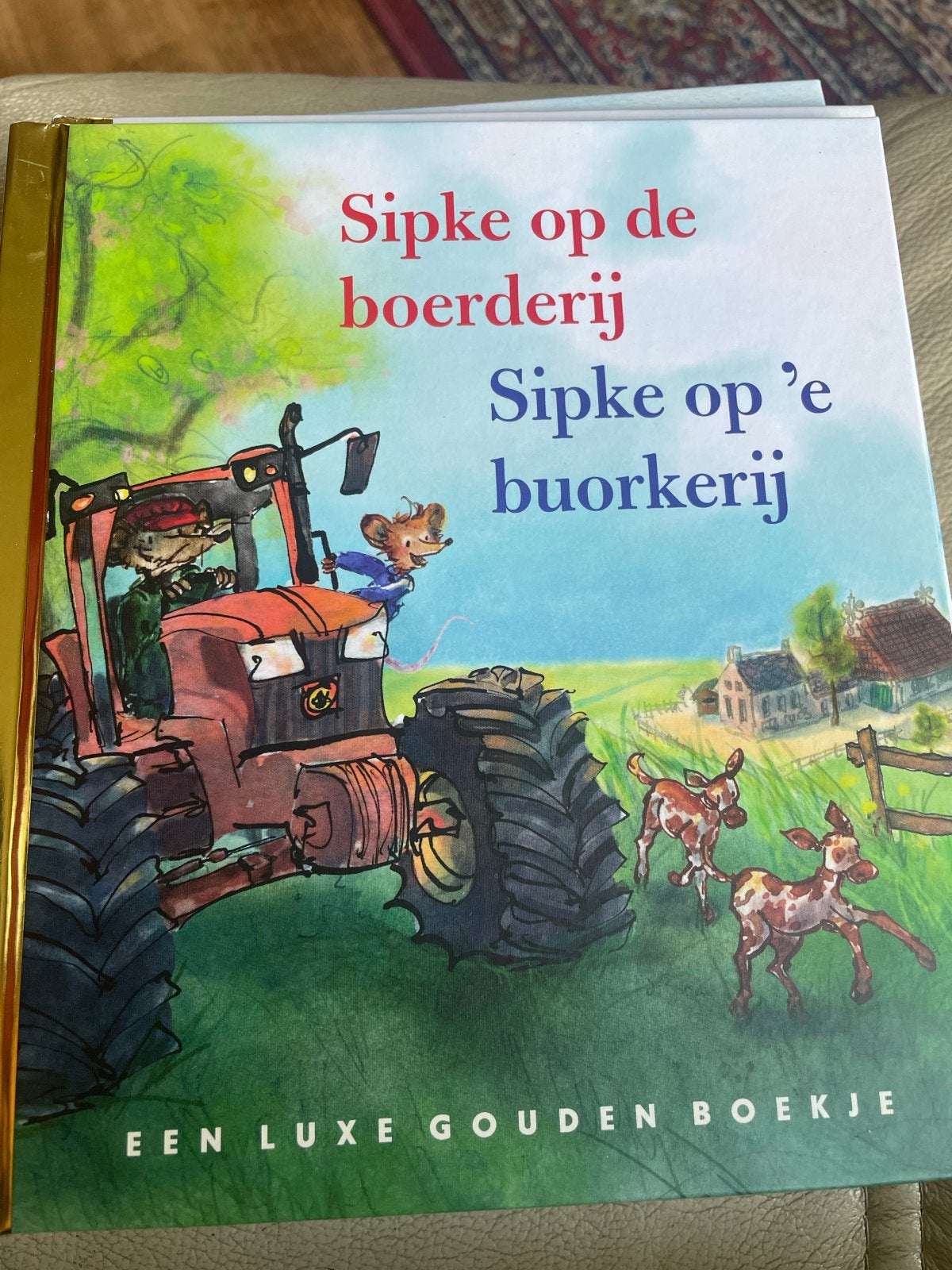 Sipke op de boerderij - Luxe Gouden Boekje, Ophalen of Verzenden, Zo goed als nieuw, 2 tot 3 jaar