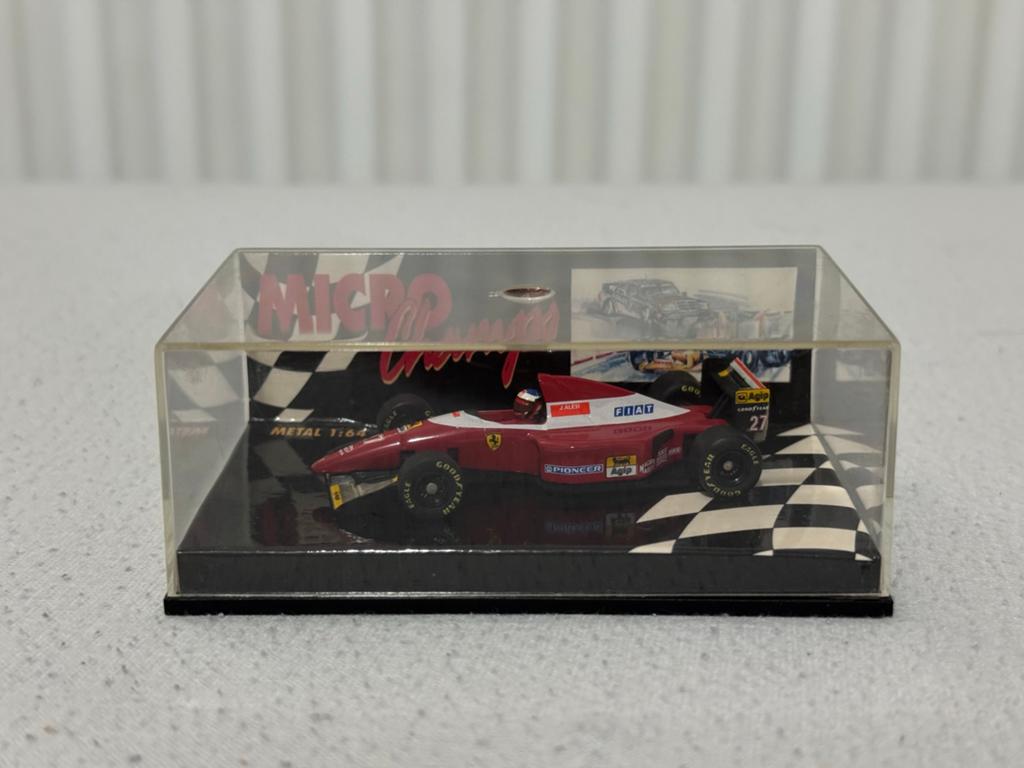 1:64 Minichamps Ferrari F93 A, Ophalen of Verzenden, Zo goed als nieuw, Formule 1