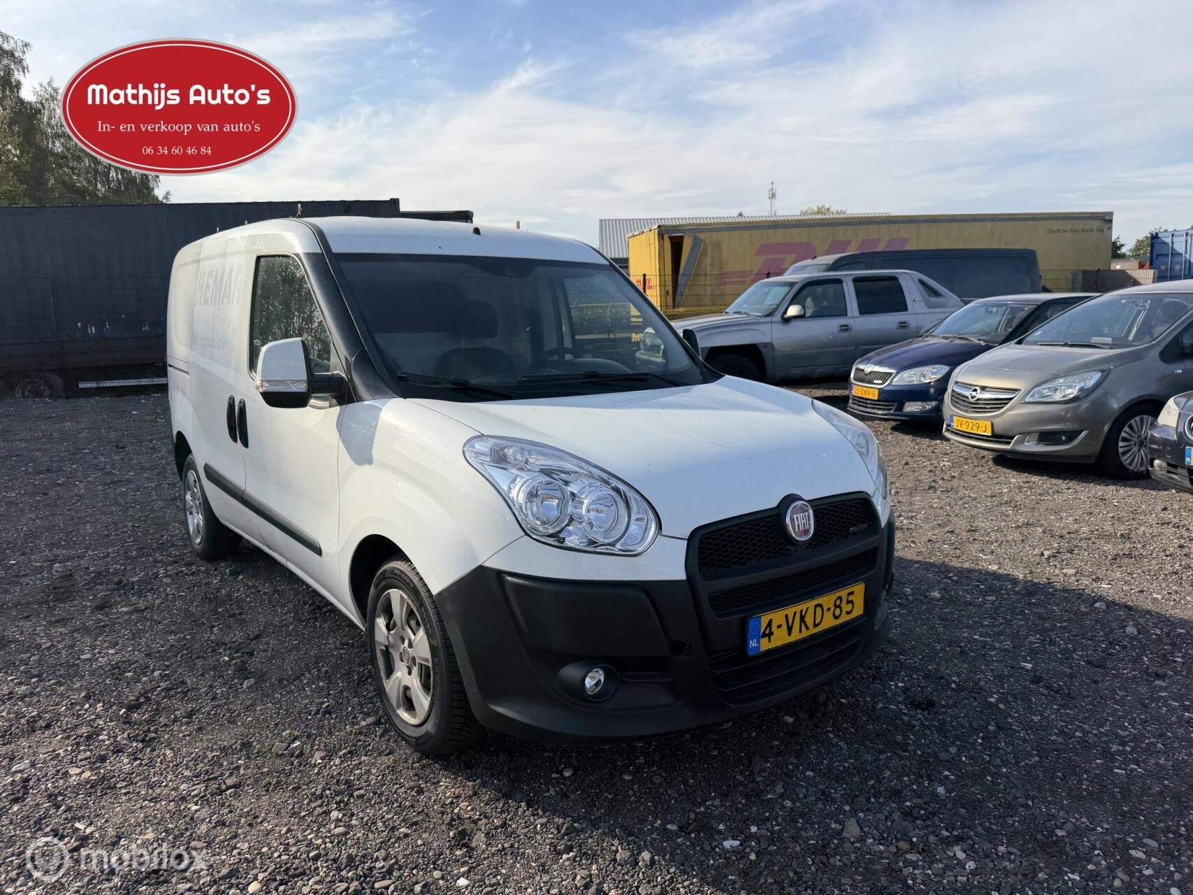 Fiat Doblò Cargo 1.3 MultiJet SX Airco PDC Motorschade! Eng, Euro 5, 4 cilinders, Origineel Nederlands, Bedrijf