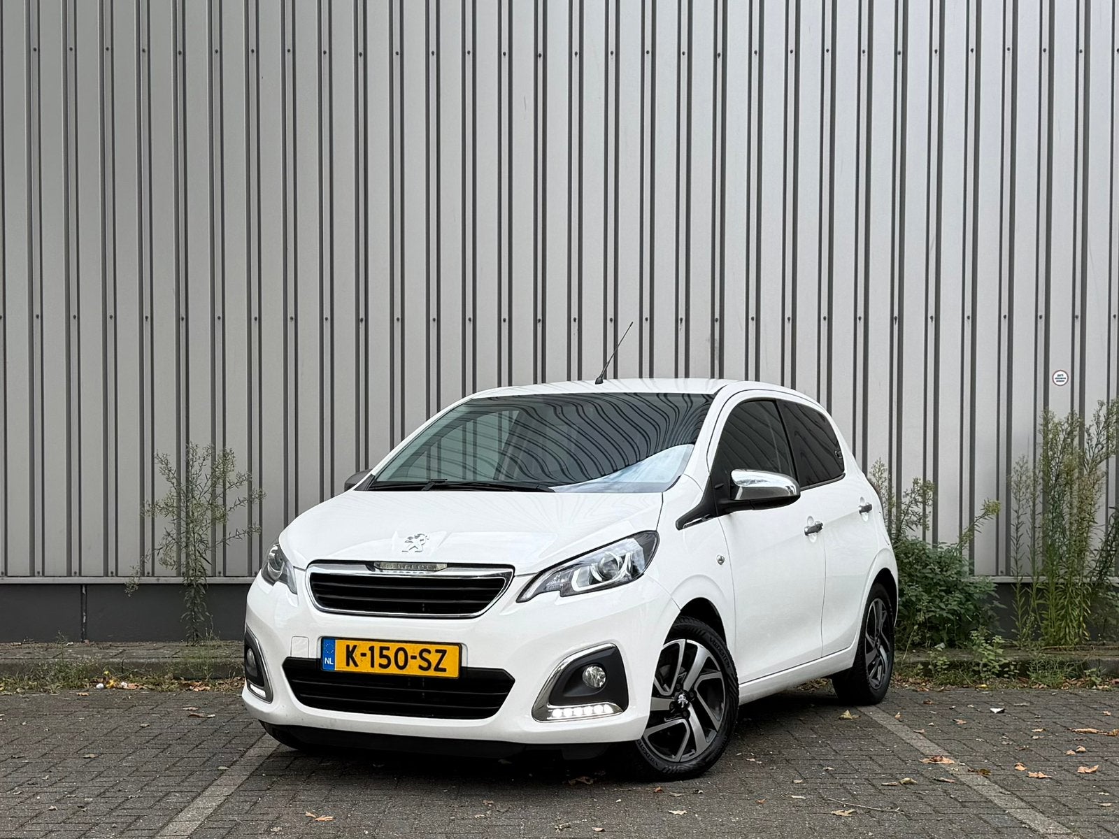Peugeot 108 1.0 E-vti | Rijk uitgerust | NL auto | Luxe |, Voorwielaandrijving, Stof, 4 stoelen, Wit