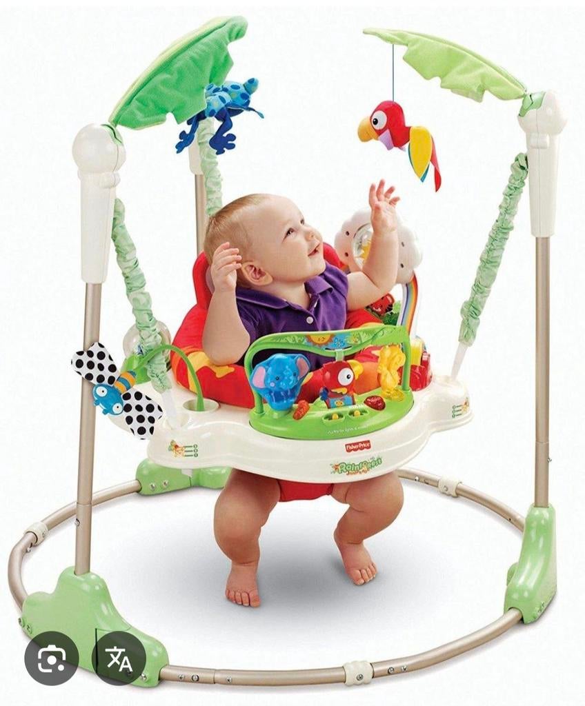 Fisher Price Rainforest Jumperoo, Ophalen, Gebruikt