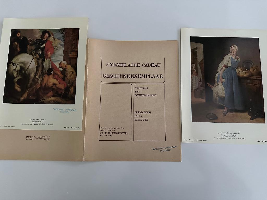 Soubry specimen geschenkexemplaar Roesselare ,Joseph Soubry, Ophalen of Verzenden