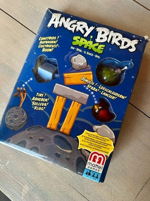 Angry Birds Space, Drie of vier spelers, Ophalen, Zo goed als nieuw, Mattel