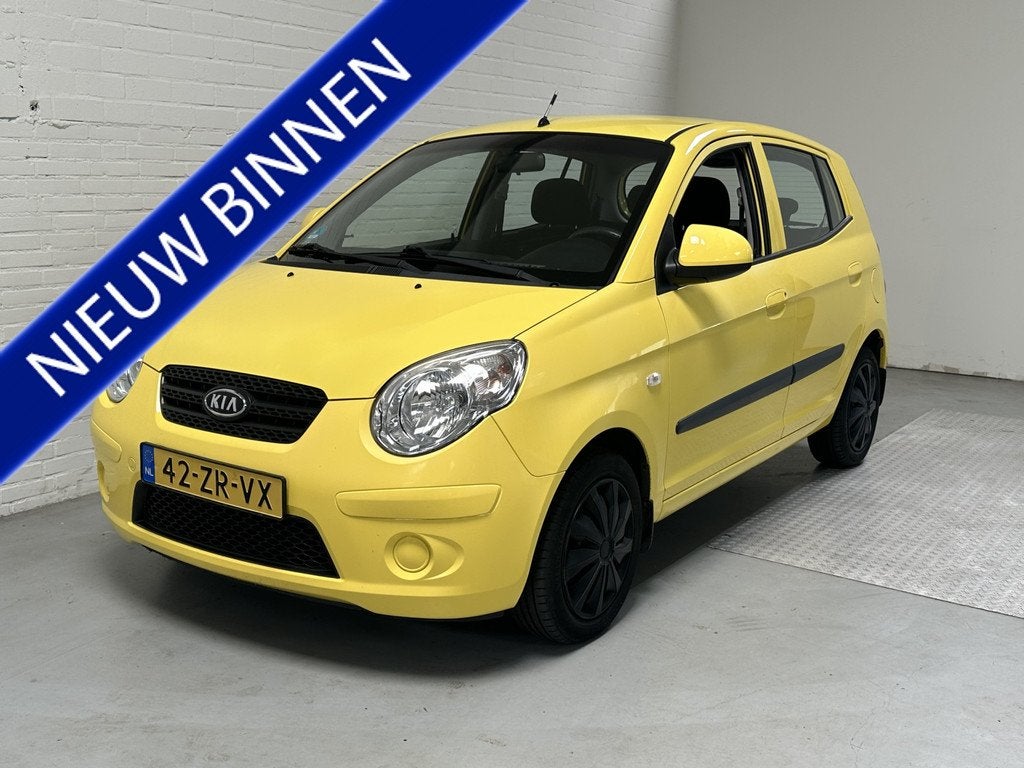 Kia Picanto 1.1 X-tra AIRCO / NAVI / CARPLAY (bj 2008), Auto's, Voorwielaandrijving, 4 cilinders, 400 kg, Bedrijf