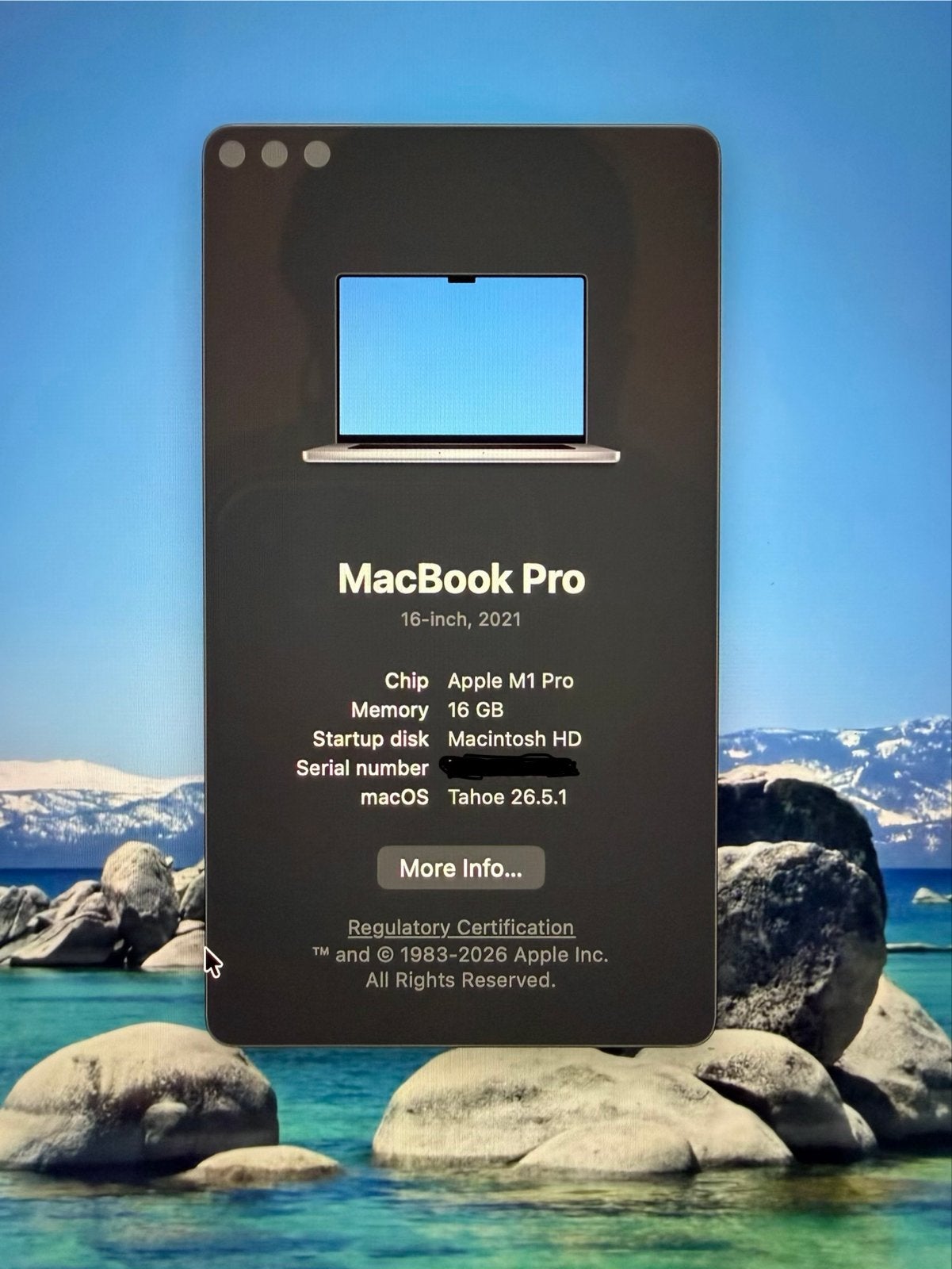 Foto 9 van MacBook Pro 16 inch M1 Pro - 16GB RAM - 1TB SSD