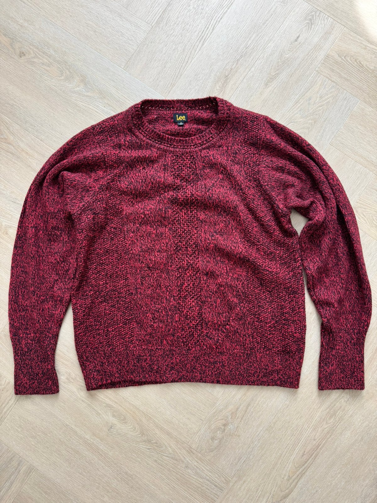 Gebreide Lee Vintage Trui, Ophalen of Verzenden, Zo goed als nieuw, Rood
