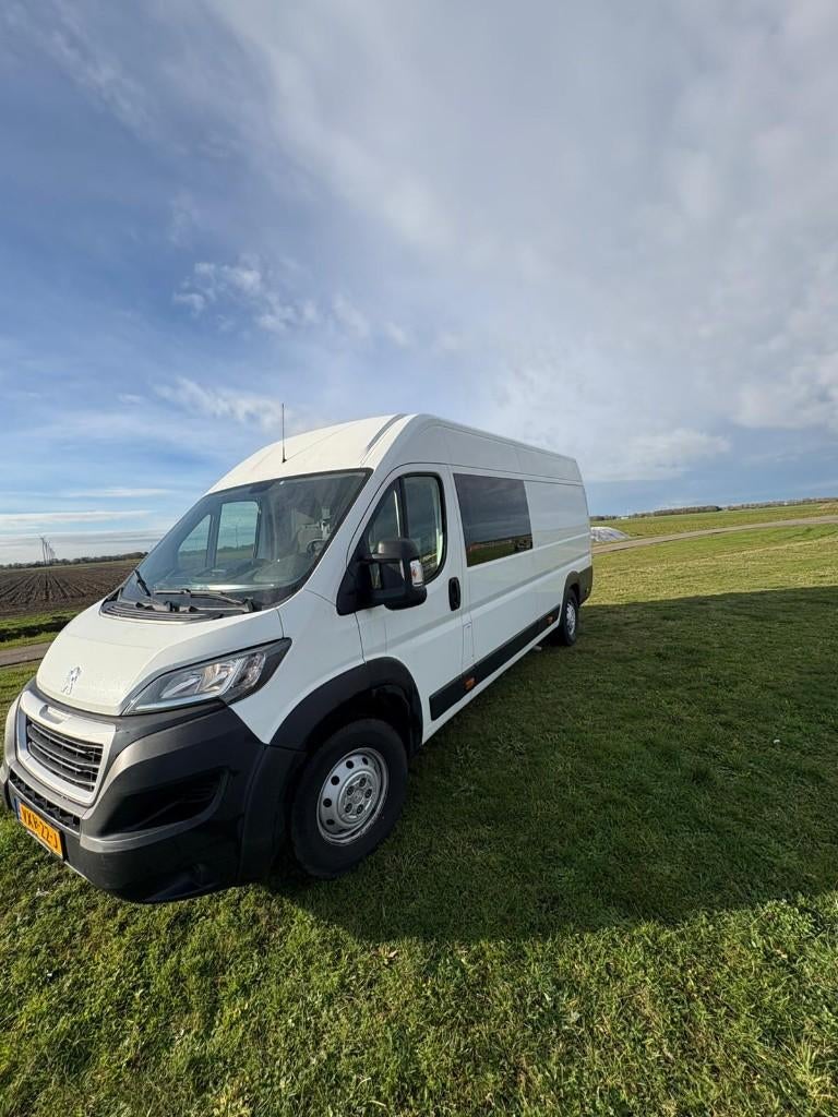Peugeot Boxer L4H2 2021 – Off-grid camper, 3 slaapplaatsen, Voorwielaandrijving, Stof, 164 pk, Euro 6