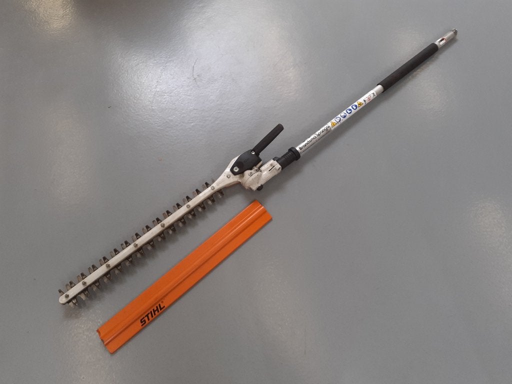 Stihl HL-KM heggenschaar voor Stihl Combimotor, 50 cm, Ophalen of Verzenden, Gebruikt, Benzine