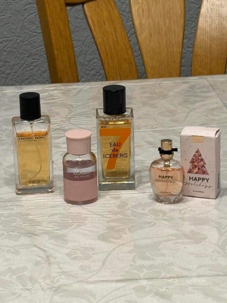 Diverse parfumflesjes: Frederic Patric, Iceberg, S.Oliver, Ophalen of Verzenden, Zo goed als nieuw
