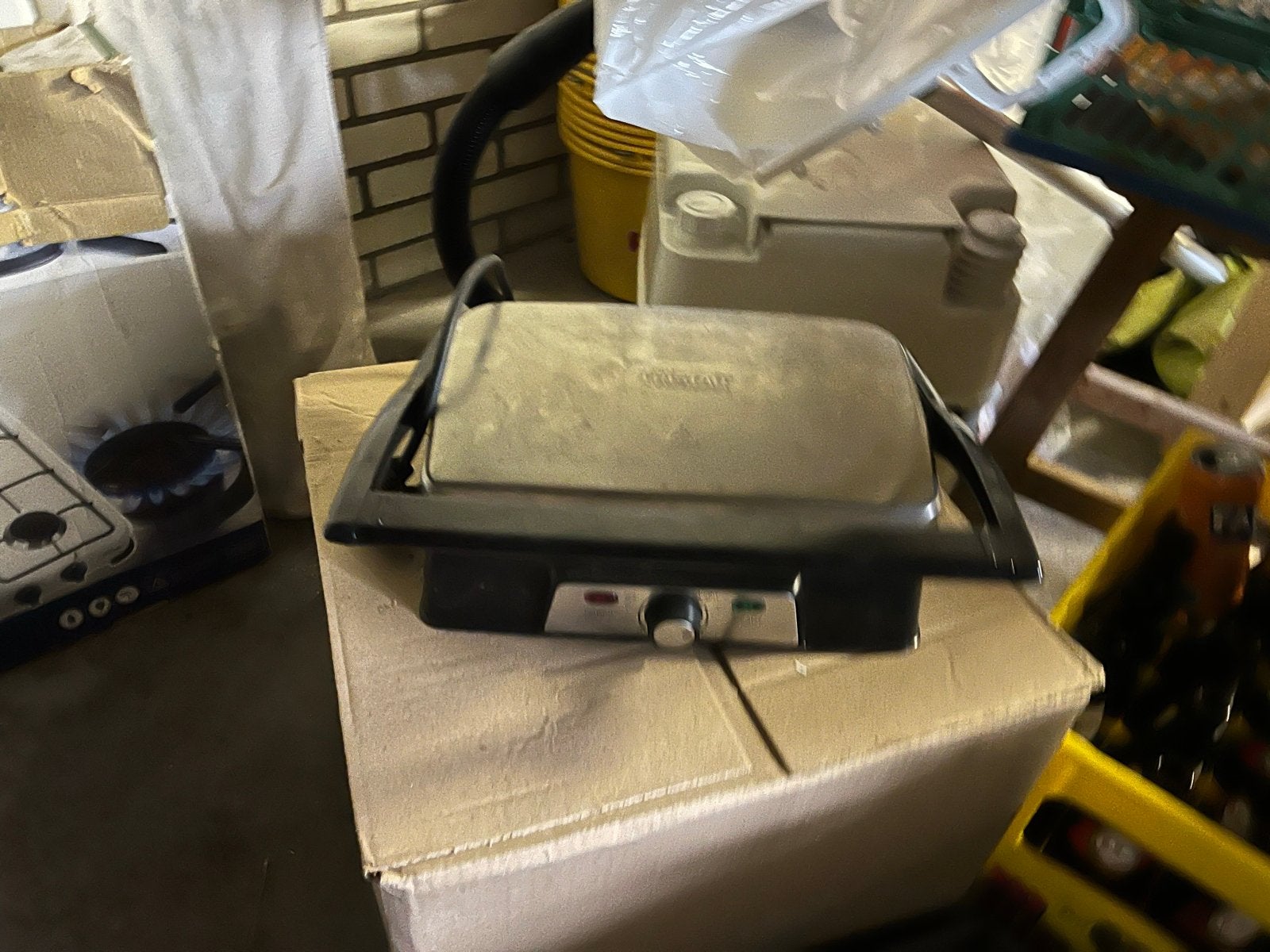 Tristar Tosti-ijzer / Grill - Gebruikt, Ophalen of Verzenden, Gebruikt, Tafelgrill