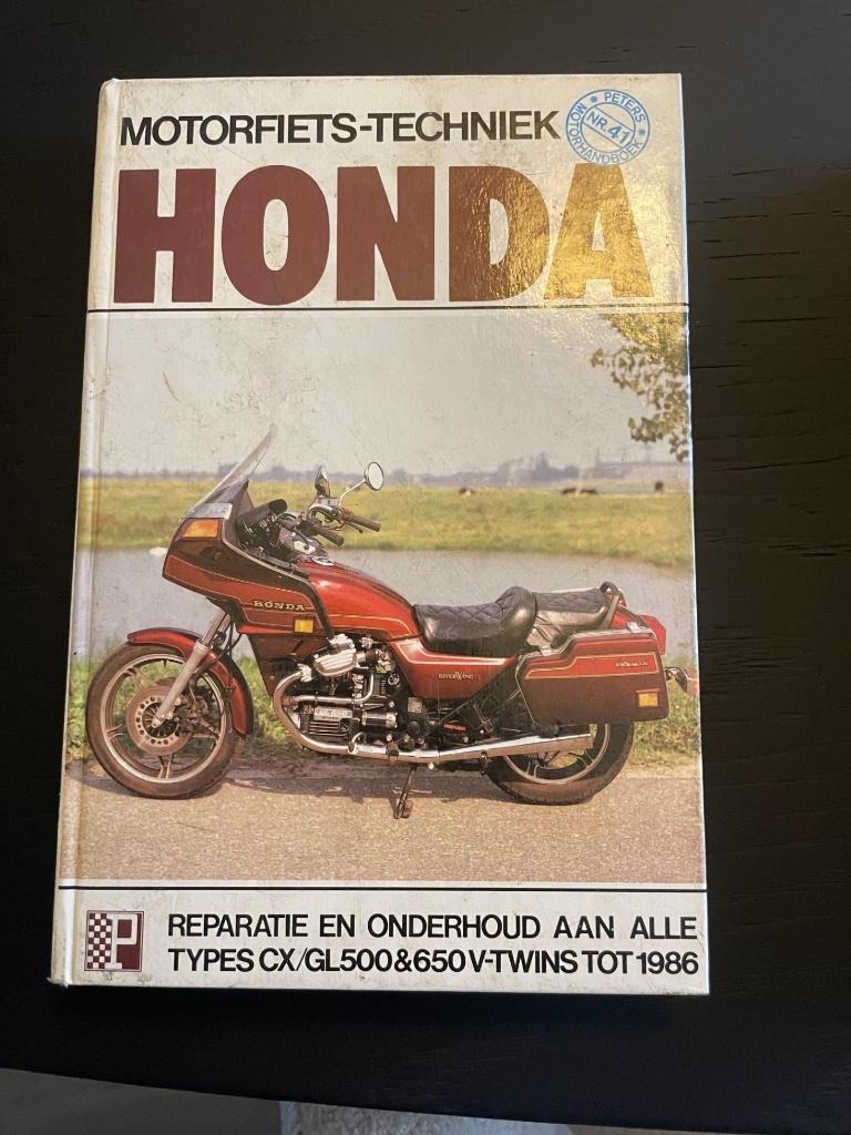 werkplaatshandboek HONDA CX GL 500 650; 17,95 euro, Motoren, Ophalen of Verzenden, Honda