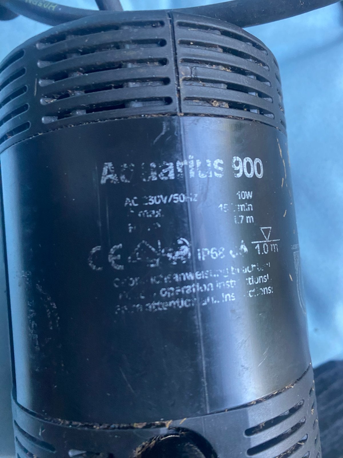 Oase Aquarius 900 Vijverpomp - Gebruikt, Tuin en Terras, Ophalen of Verzenden, Gebruikt, Vijverpomp