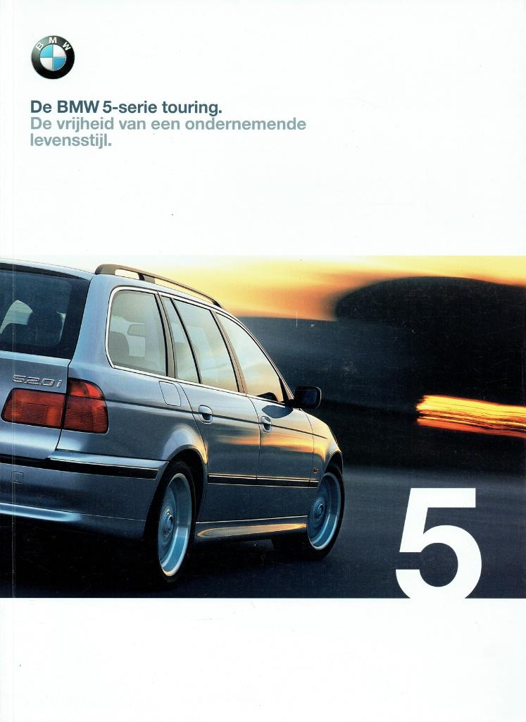 Folder BMW 5-serie Touring (1998), Verzenden, Gelezen, BMW