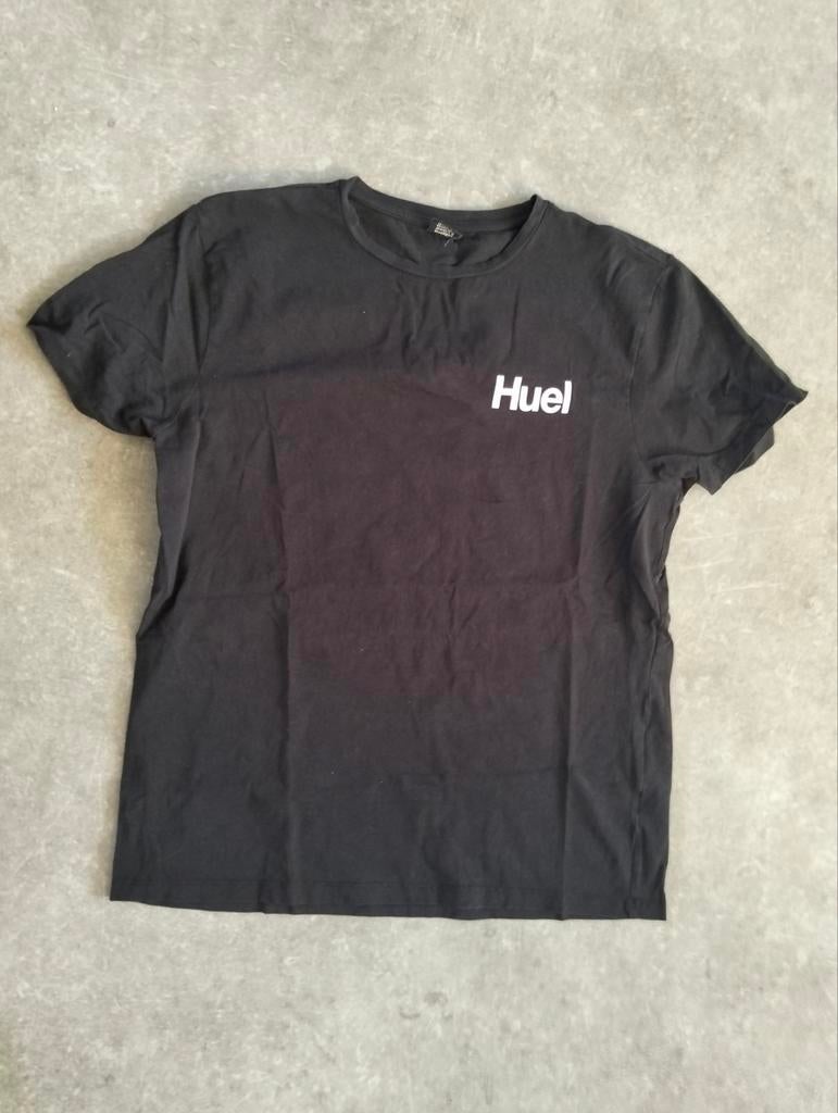 Zwart Huel T-shirt - Maat L, Maat 52/54 (L), Zwart, Ophalen of Verzenden, Huel