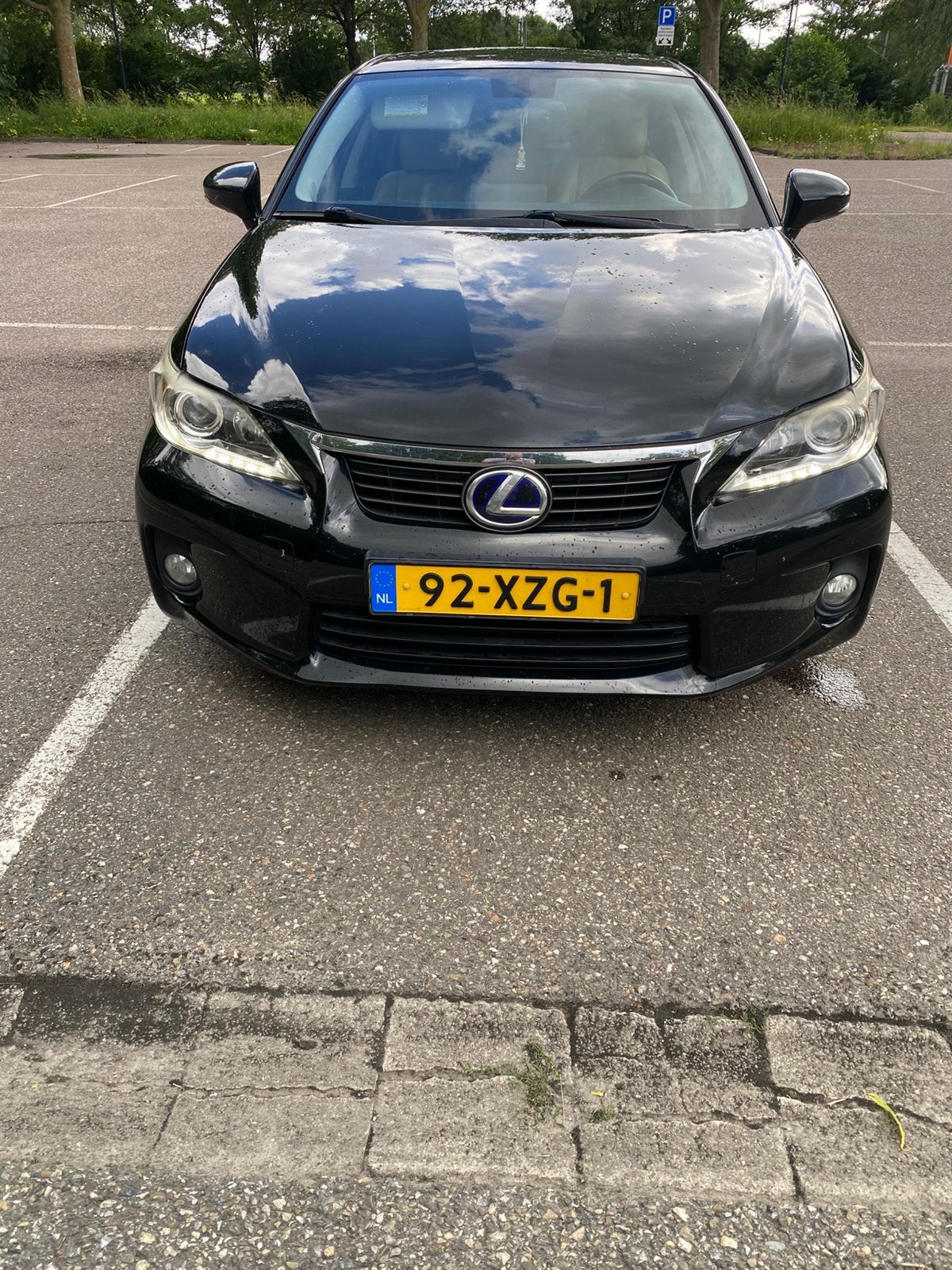 Lexus CT-H 200H 1.8 Hybrid 2012 Zwart, Auto's, Lexus, Zwart, Origineel Nederlands, 1798 cc, CT-H