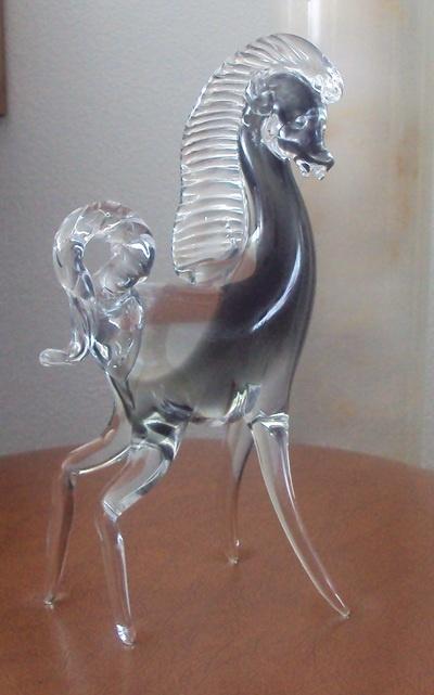 Paarden beeld, volglazen beelden, helemaal gaaf, nieuw, 2x, Antiek en Kunst, Ophalen of Verzenden