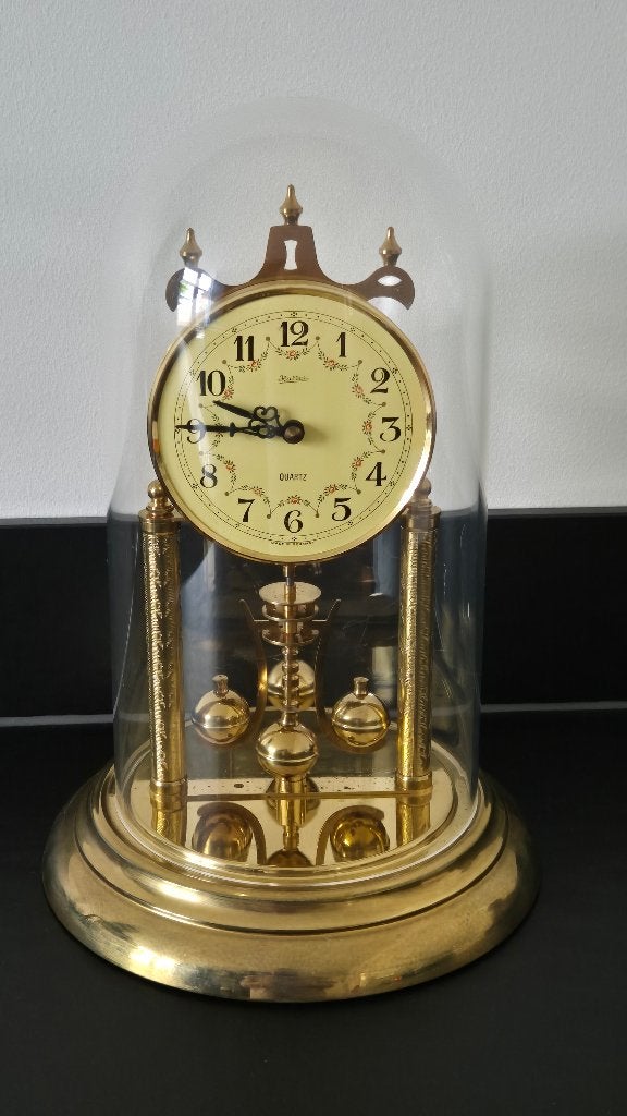 Vintage Haller quartz pendule klok, Ophalen of Verzenden