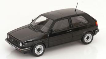 Vw Golf 2 CL 1988 zwart 1:18, Hobby en Vrije tijd, Modelauto's | 1:18, Auto, Norev, Ophalen of Verzenden, Norev.com