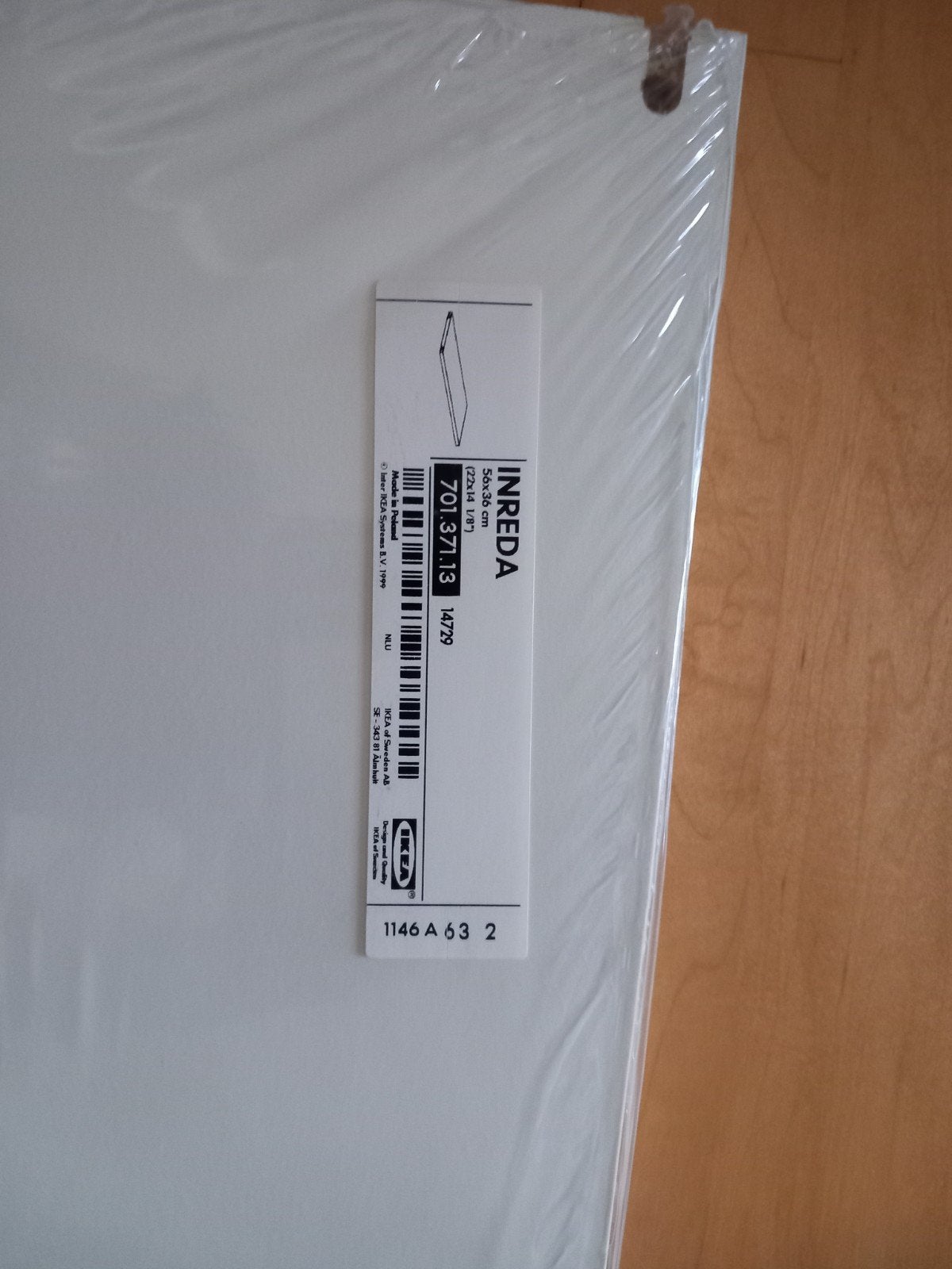 IKEA INREDA plankje 56x36 cm, Ophalen of Verzenden