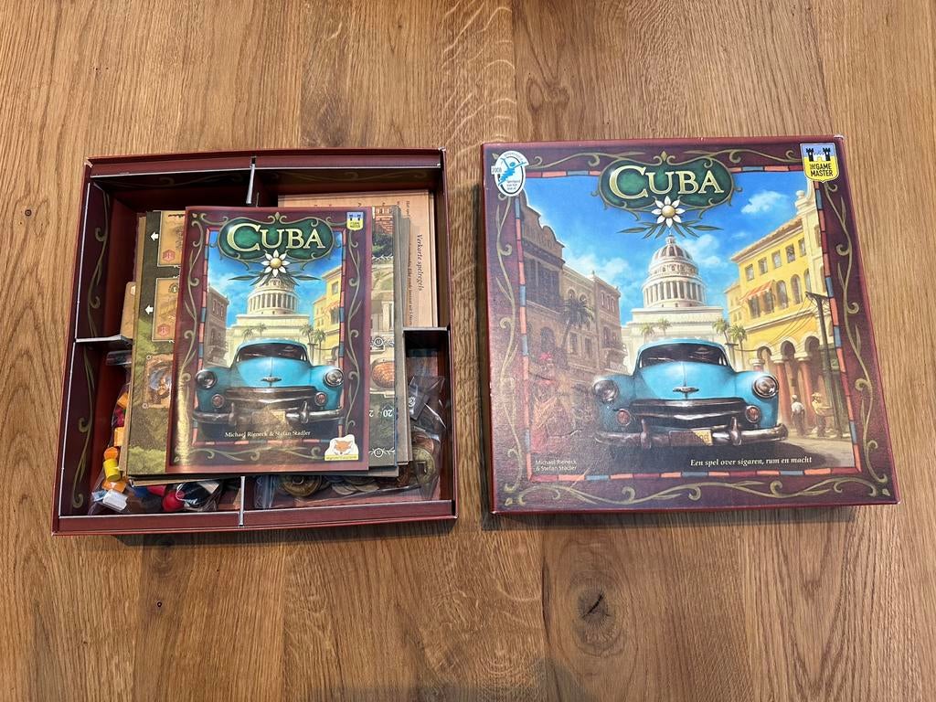 Cuba Bordspel COMPLEET, The Game Master, Hobby en Vrije tijd, Gezelschapsspellen | Bordspellen, Vijf spelers of meer, Ophalen