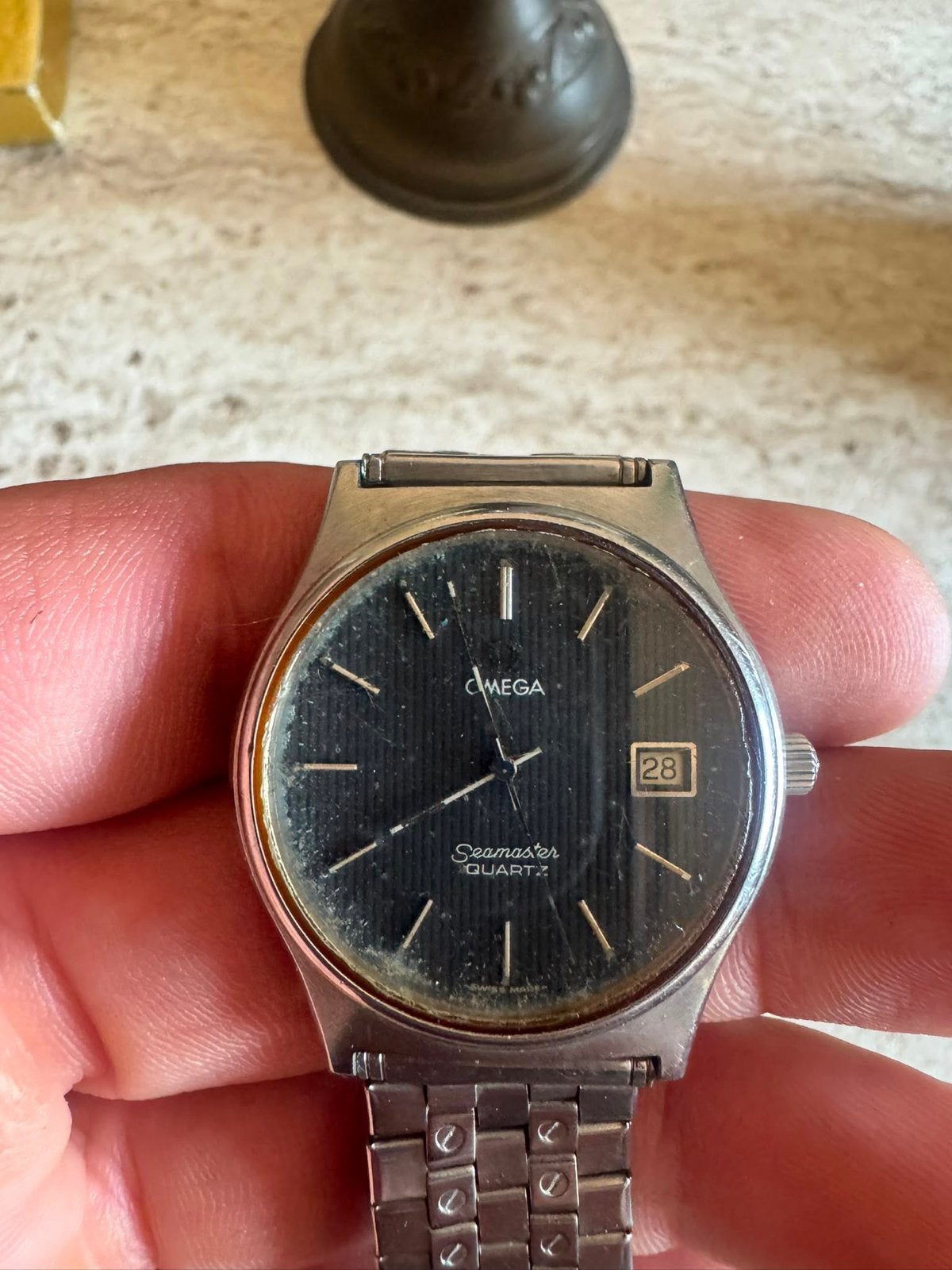 Vintage Omega Seamaster Quartz Polshorloge - Jaren '60, Staal, Met bandje, Polshorloge, Omega