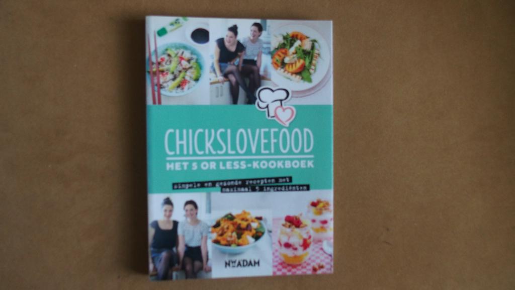 Chickslovefood - Kookboek met maximaal 5 ingredienten, Ophalen of Verzenden, Zo goed als nieuw, Elise Gruppen; Nina de Bruijn
