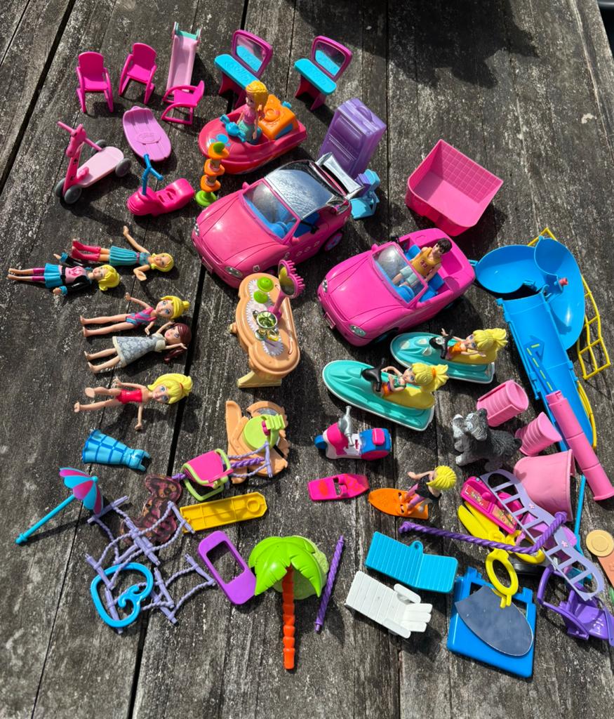 Polly Pocket lot van alles, Verzenden, Zo goed als nieuw