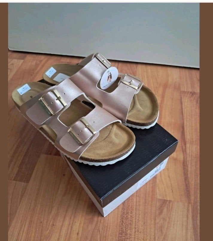 Hush Puppies dames slippers maat 38 *nieuw *, Nieuw, Roze, Hush Puppies, Sandalen of Muiltjes