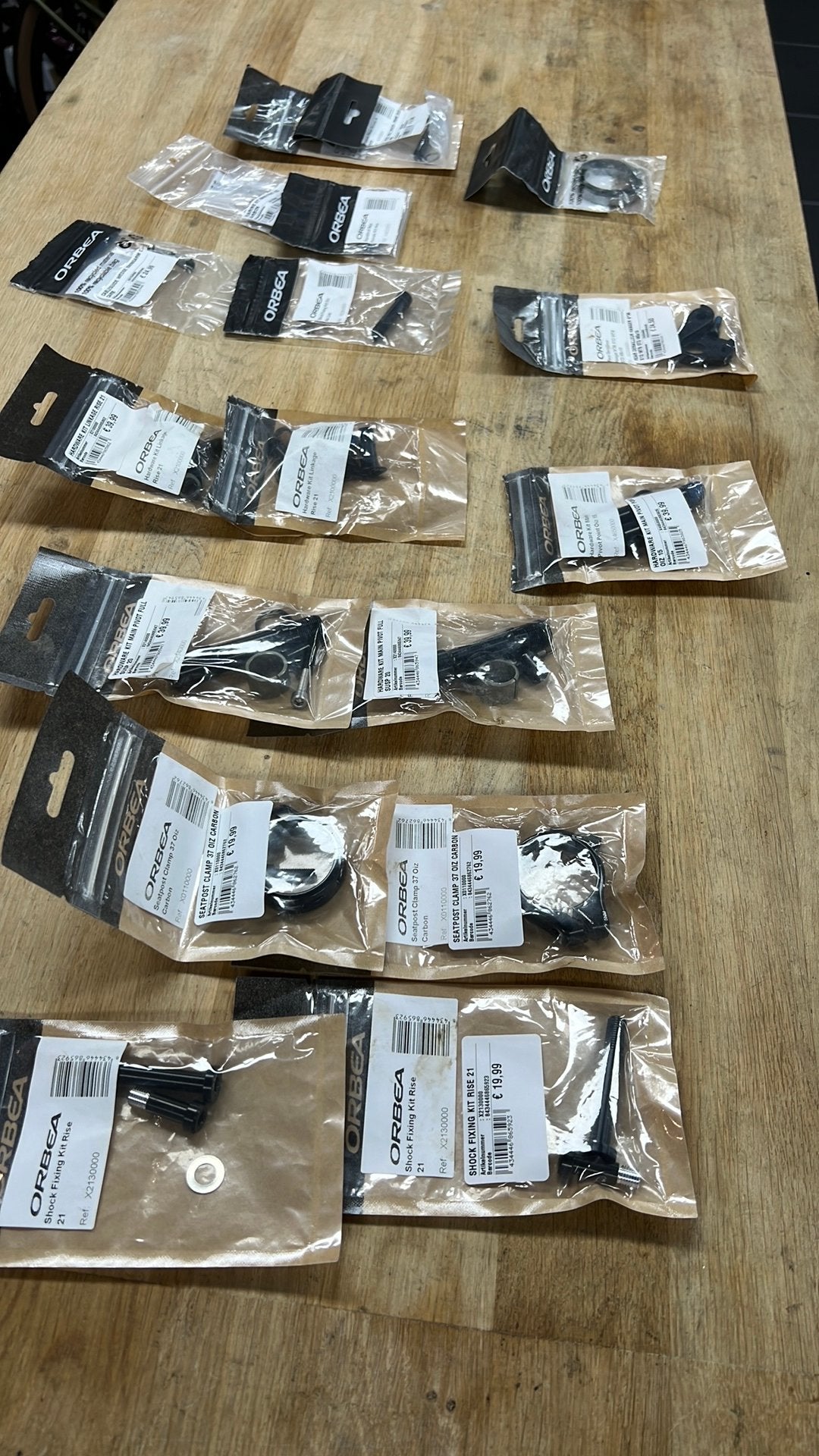17x Orbea spare parts nieuw, Ophalen of Verzenden, Nieuw, Mountainbike, Frame