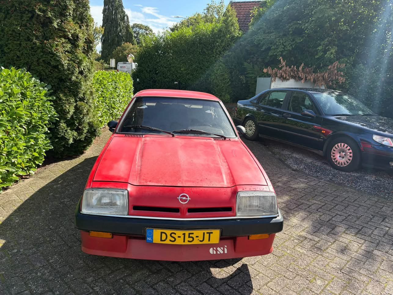 Opel Manta 2.0 S 1979 Rood, Zwart, 4 cilinders, 1036 kg, Origineel Nederlands