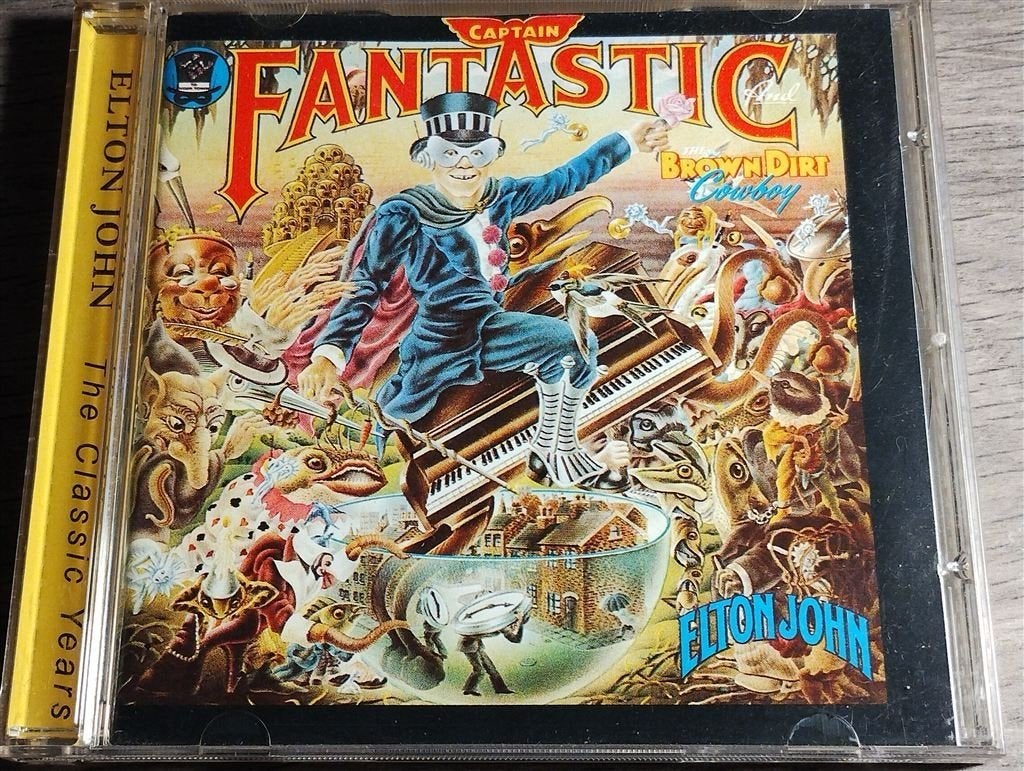Elton John ‎- Captain Fantastic And The Brown Dirt Cowboy, Ophalen of Verzenden, Zo goed als nieuw