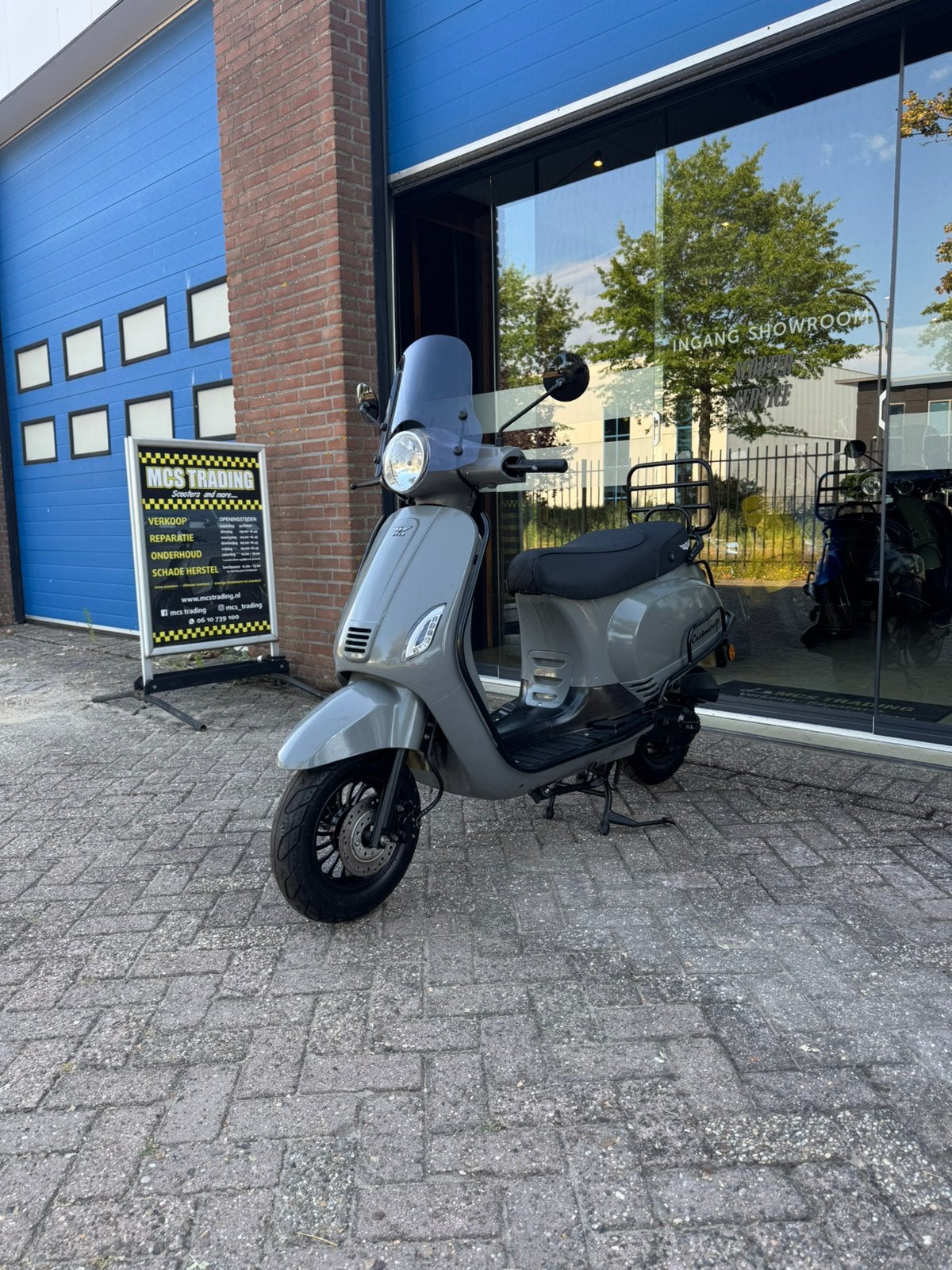 DJJD Bromscooter | 2022 | Nardo Grey | km 12058, Fietsen en Brommers, Ophalen, Gebruikt, Maximaal 45 km/u, Nvt