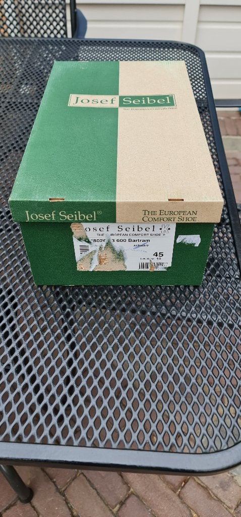 Josef Seibel Herenschoenen Zwart Maat 45, Josef Seibel, Zwart, Overige typen, Nieuw