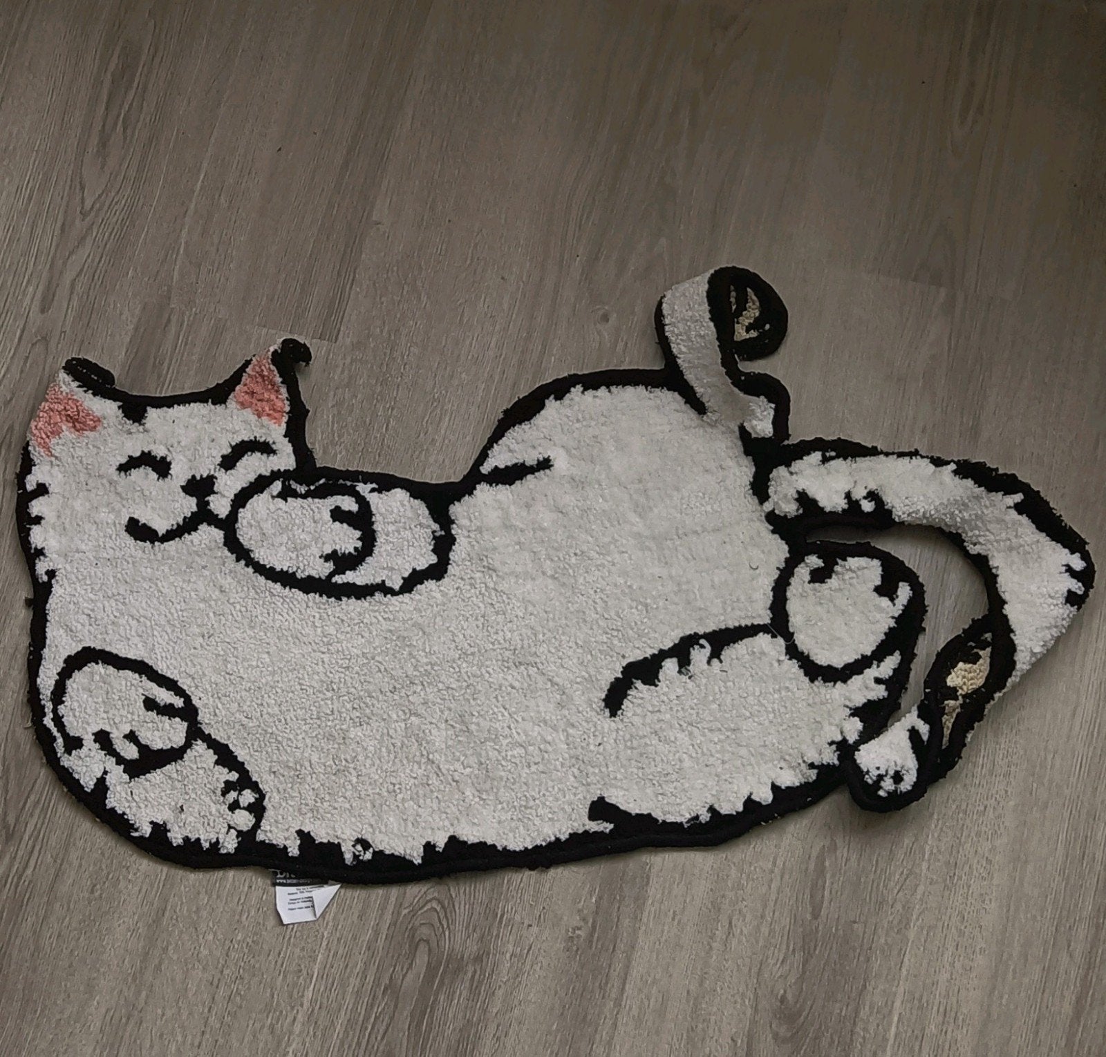 katten vloerkleed ~60 cm, Ophalen of Verzenden, Zo goed als nieuw, Rechthoekig, 50 tot 100 cm
