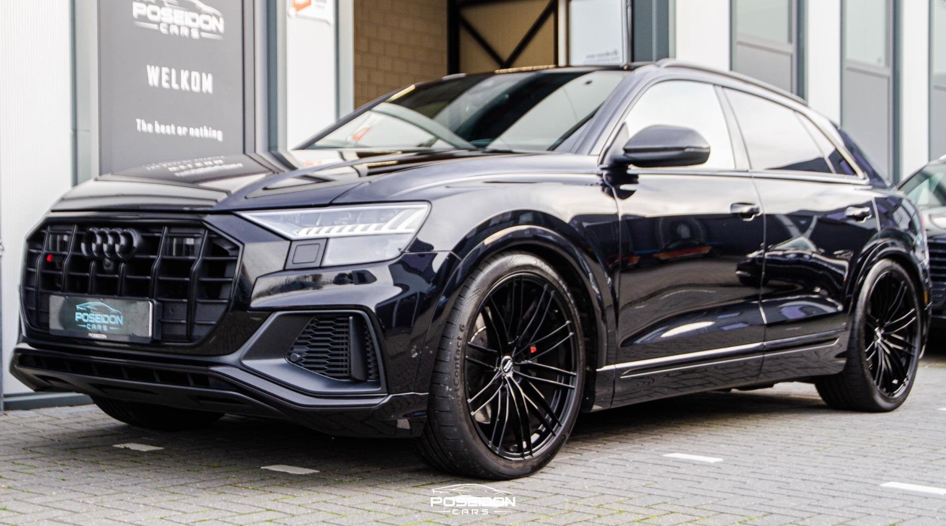 Audi SQ8 4.0 TDI Q8 Quattro | 23" ABT | HEAD-UP | KEYLESS |, Auto's, Dealer onderhouden, 435 pk, Gebruikt, Zwart