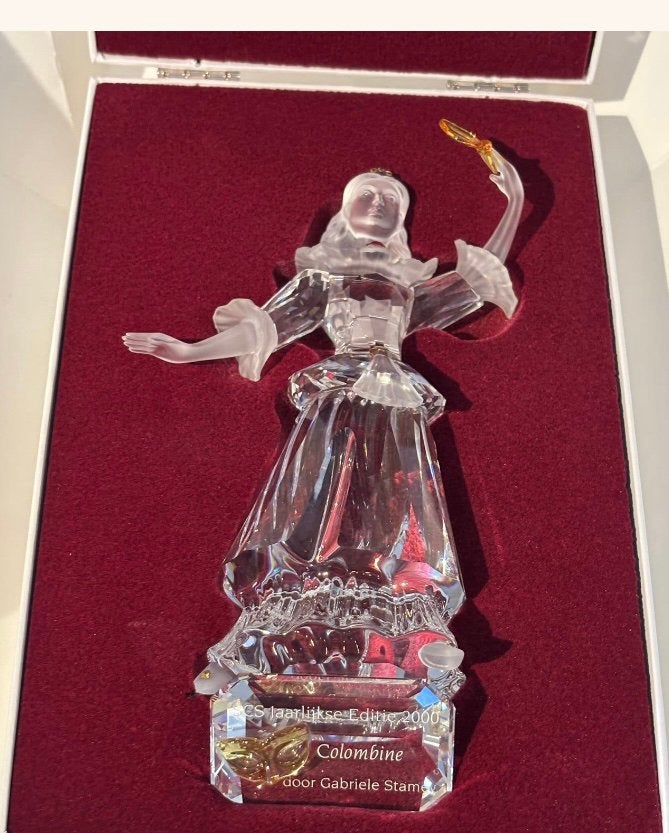 Originele Swarovski SCS Colombine - Jaarlijkse Editie 2000., Verzamelen, Ophalen, Zo goed als nieuw, Figuurtje