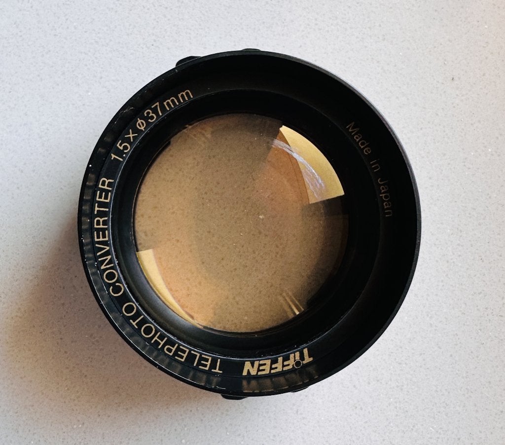 Tiffen Telephoto Converter 1.5x37mm met lensdoppen, Overige merken, Lensdoppen, Telelens, Ophalen of Verzenden