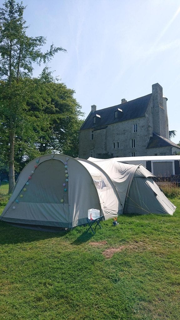 Nomad Touarec 5 air tent + Porch XXL luifel, Caravans en Kamperen, Tenten, Ophalen, Gebruikt, Tot en met 5