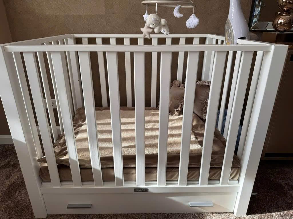 Bopita Box | Met lade, matras en molton, Ophalen, Zo goed als nieuw, Lade