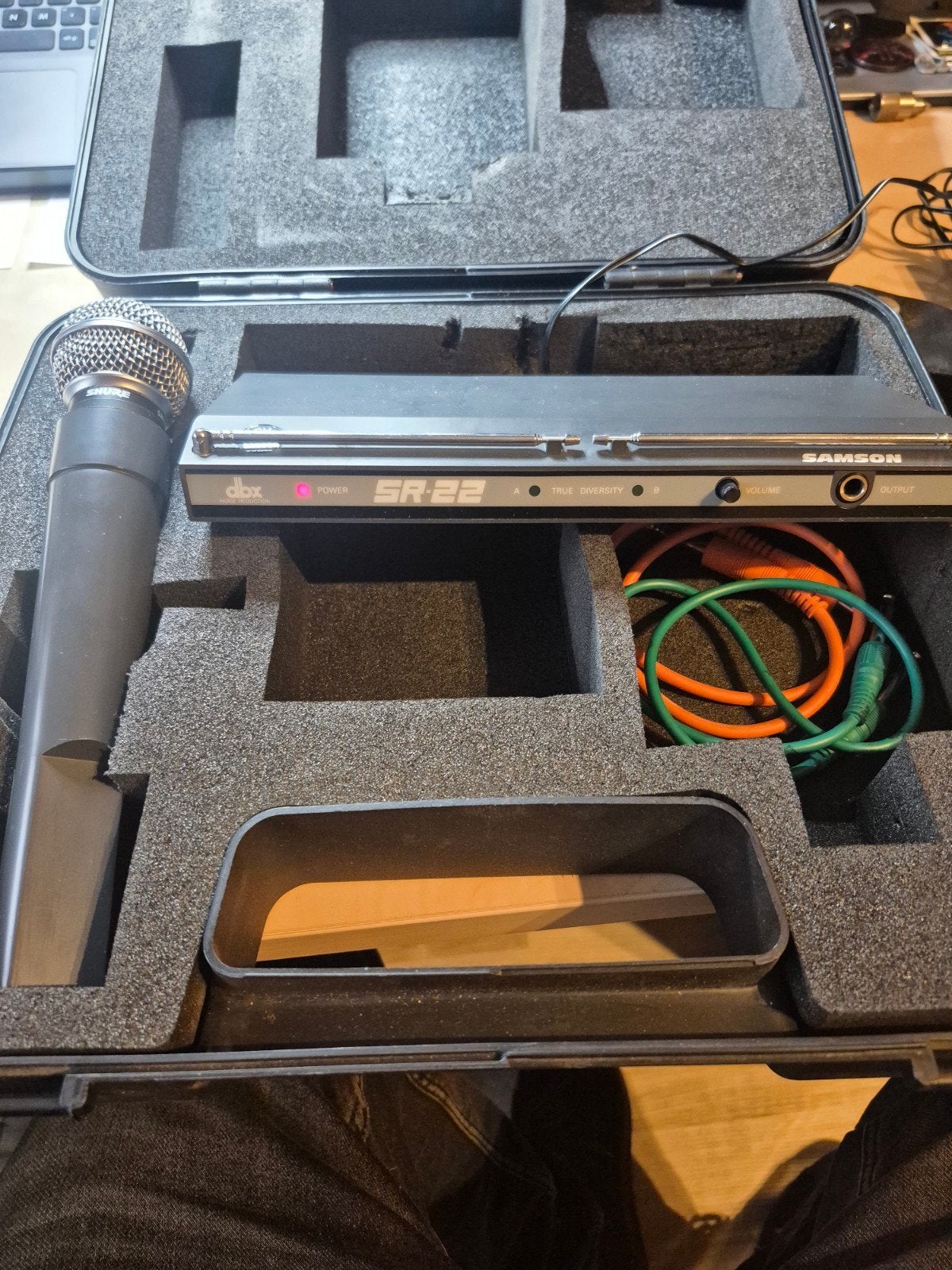 Draadloze microfoon Shure, Ophalen, Gebruikt, Zangmicrofoon