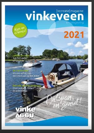 Recreatie magazine Vinkeveen en omgeving 2021, Overige merken, Fiets- of Wandelgids, Europa, Nieuw