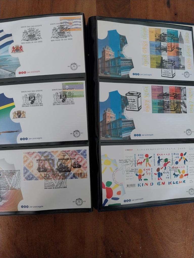 Importa PS 3 album Nederlandse Blanco FDC's E 409 tot E 475., Ophalen of Verzenden, Nederland