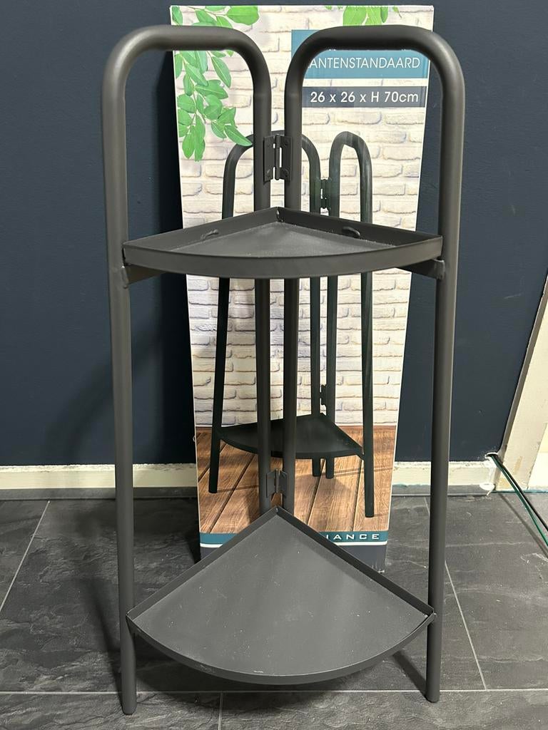 Plantenrek nieuw in doos, Ophalen, Rond, Zo goed als nieuw, Metaal