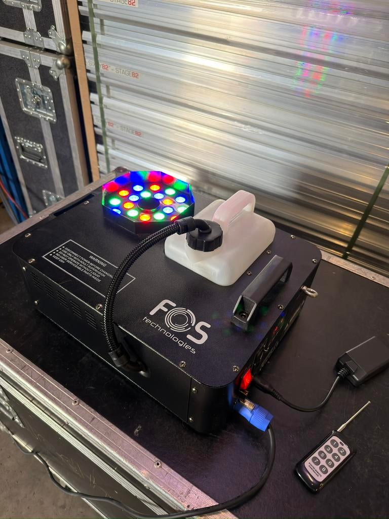 1x FOS JET 1500 rookmachine, Ophalen of Verzenden, Zo goed als nieuw, Rookmachine, Geluidgestuurd