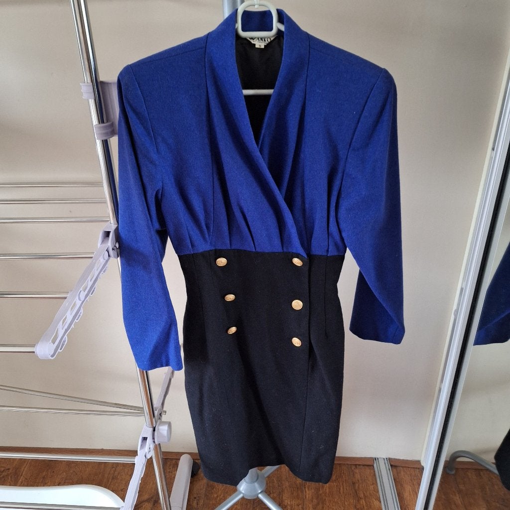 Vintage jurk Wanko, Ophalen of Verzenden, Maat 36 (S)