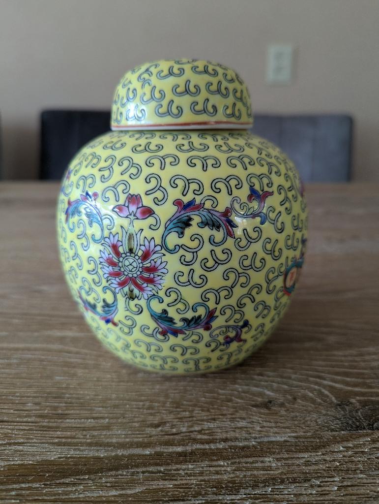 Gemberpot, Ophalen