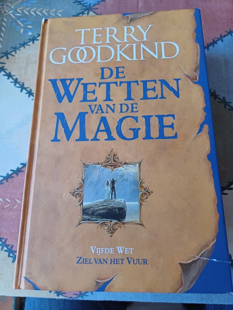 Terry Goodkind Wetten van de magie. 3 X hardcover 4,6,7,, Ophalen, Gelezen, Terry Goodkind